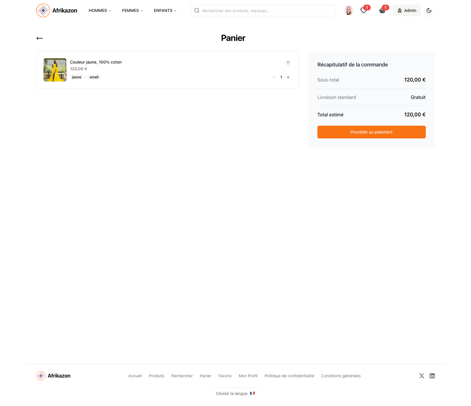 Alt text for afrikaZonCart missing