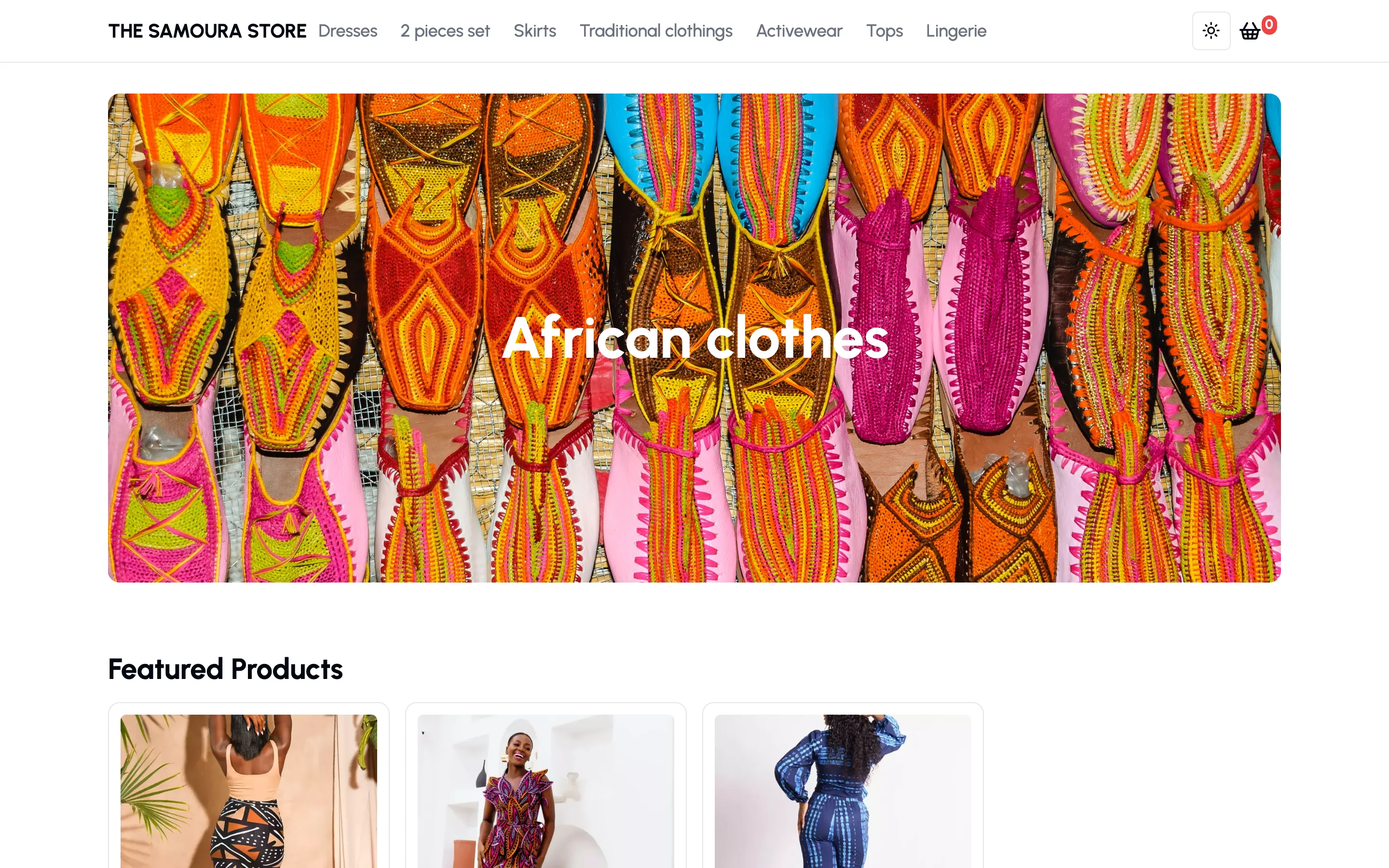 Image du projet Samoura Store